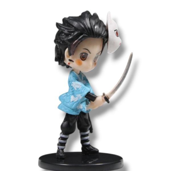Tanjiro Kamado With Mask Miniature 6 Cms - Image 5