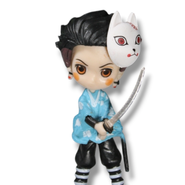 Tanjiro Kamado With Mask Miniature 6 Cms - Image 3