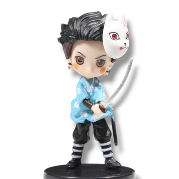 Tanjiro Kamado With Mask Miniature 6 Cms - Image 2