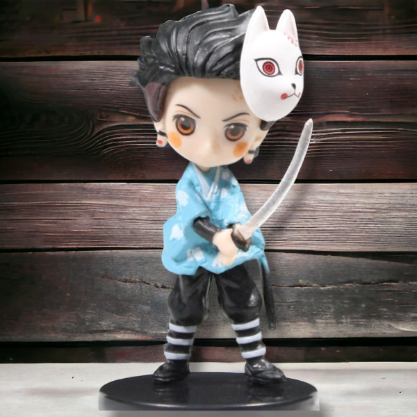 Tanjiro Kamado With Mask Miniature 6 Cms