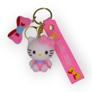 Hello Kitty Silicone Keychain
