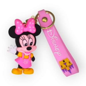 Minnie Silicone Keychain