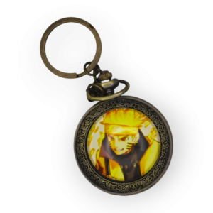 Naruto Pocket Watch Keychain