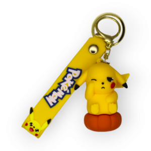 Pikachu Silicone Keychain