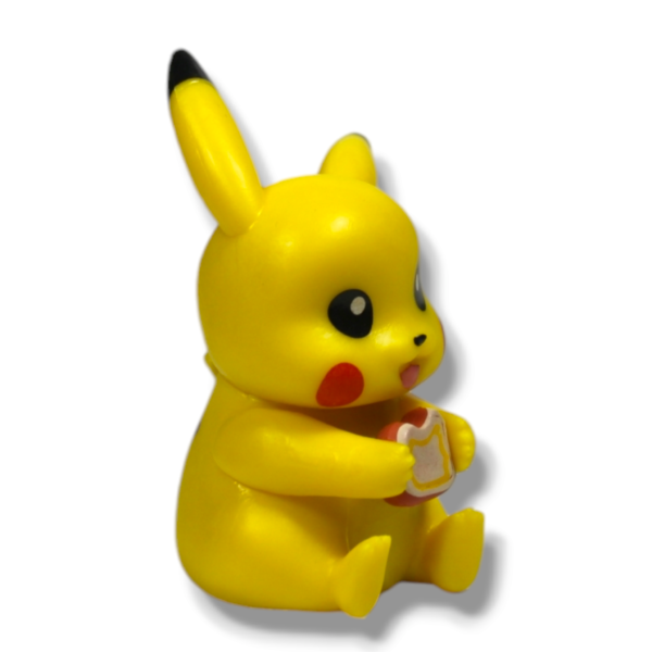 Pikachu Eating Sandwich 7 Cms - Image 3