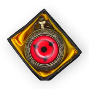Sharingan Pocket Watch Keychain