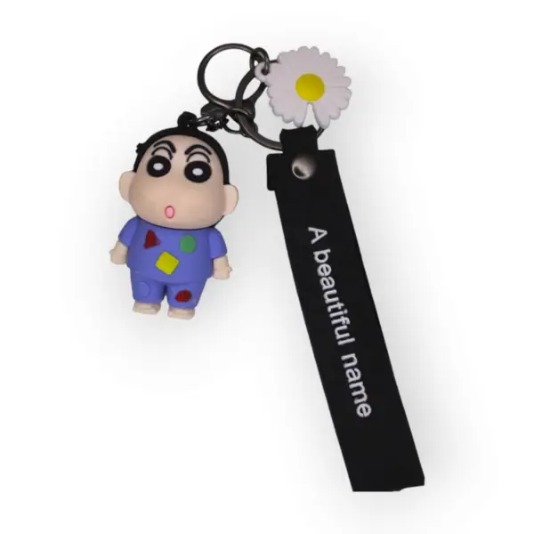 Shinchan Silicone Keychain